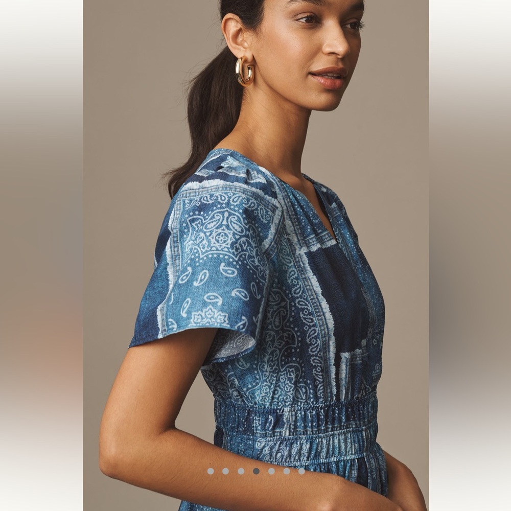 ANTHROPOLOGIE Somerset Maxi Dress / NWT - Picture 4 of 4
